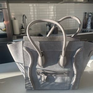 Authentic Celine mini luggage tote-  comes with dust bag (no receipt)